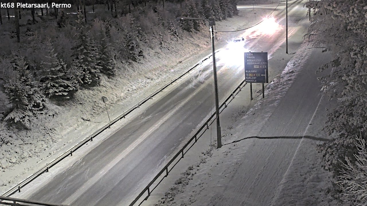 Kelikamerat Kuva Tie 68 Pietarsaari, Permo, Pietarsaari, Pohjanmaa