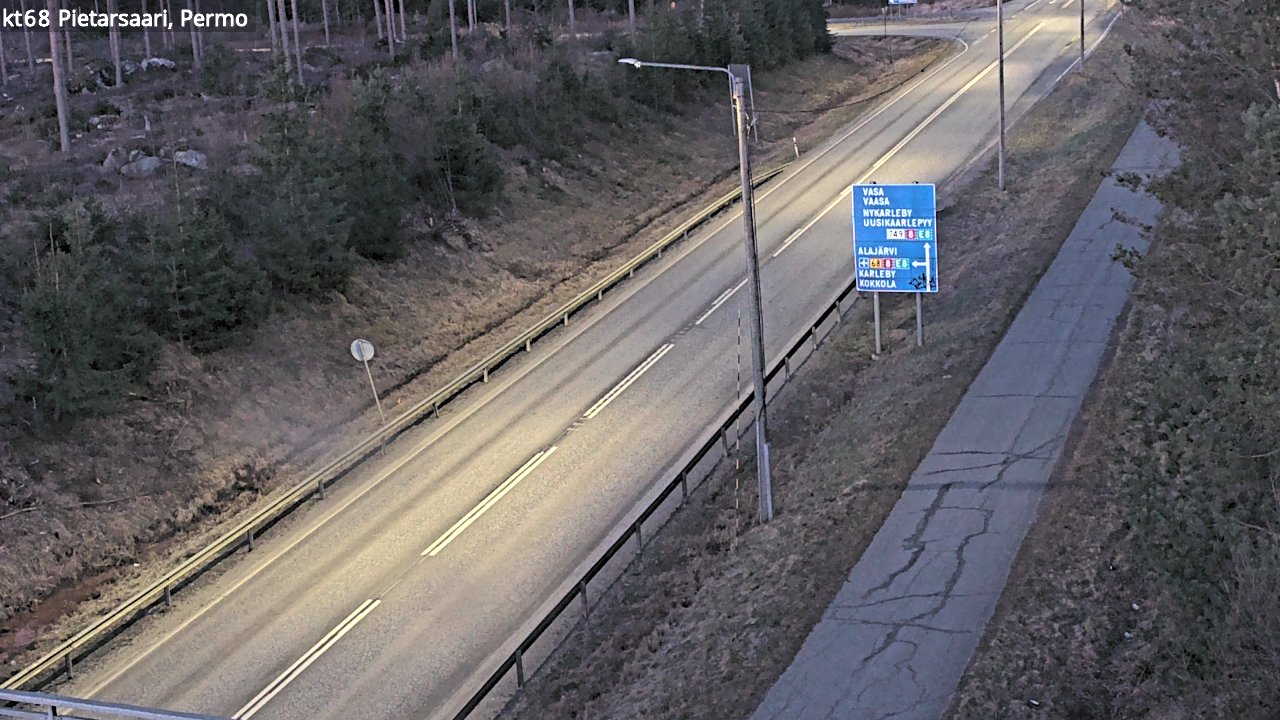 Kelikamerat Kuva Tie 68 Pietarsaari, Permo, Pietarsaari, Pohjanmaa