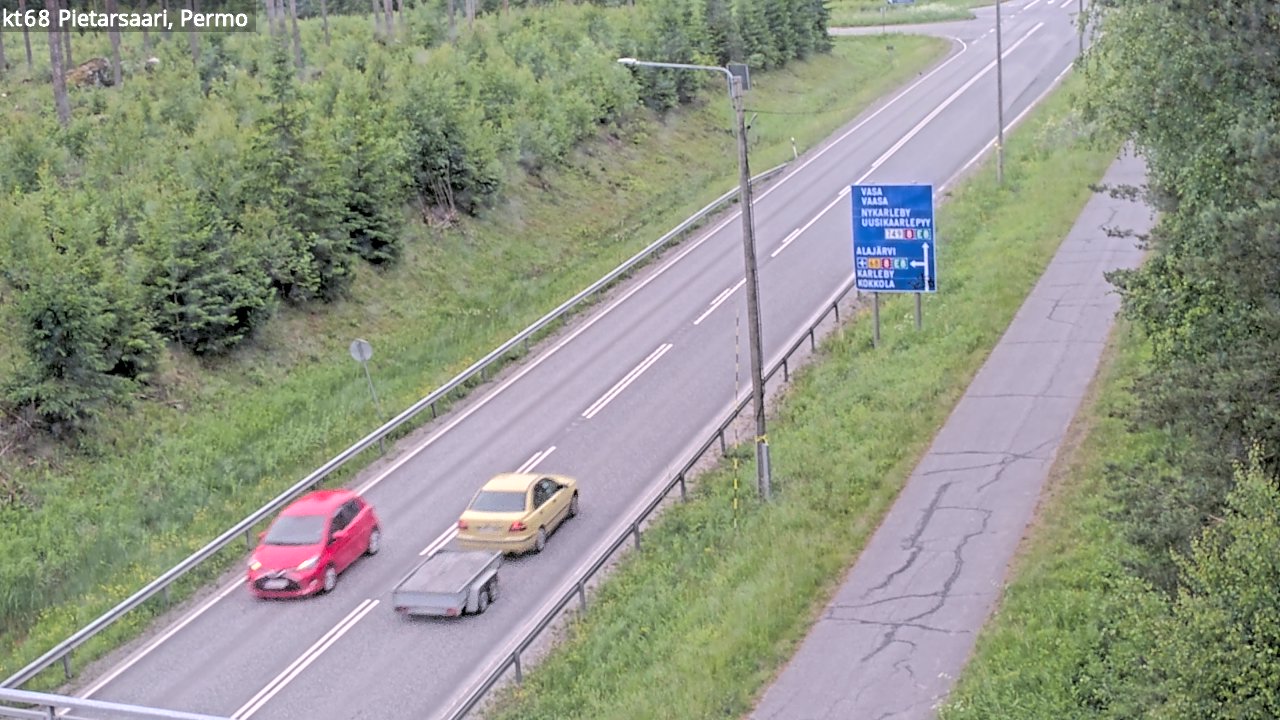 Kelikamerat Kuva Tie 68 Pietarsaari, Permo, Pietarsaari, Pohjanmaa