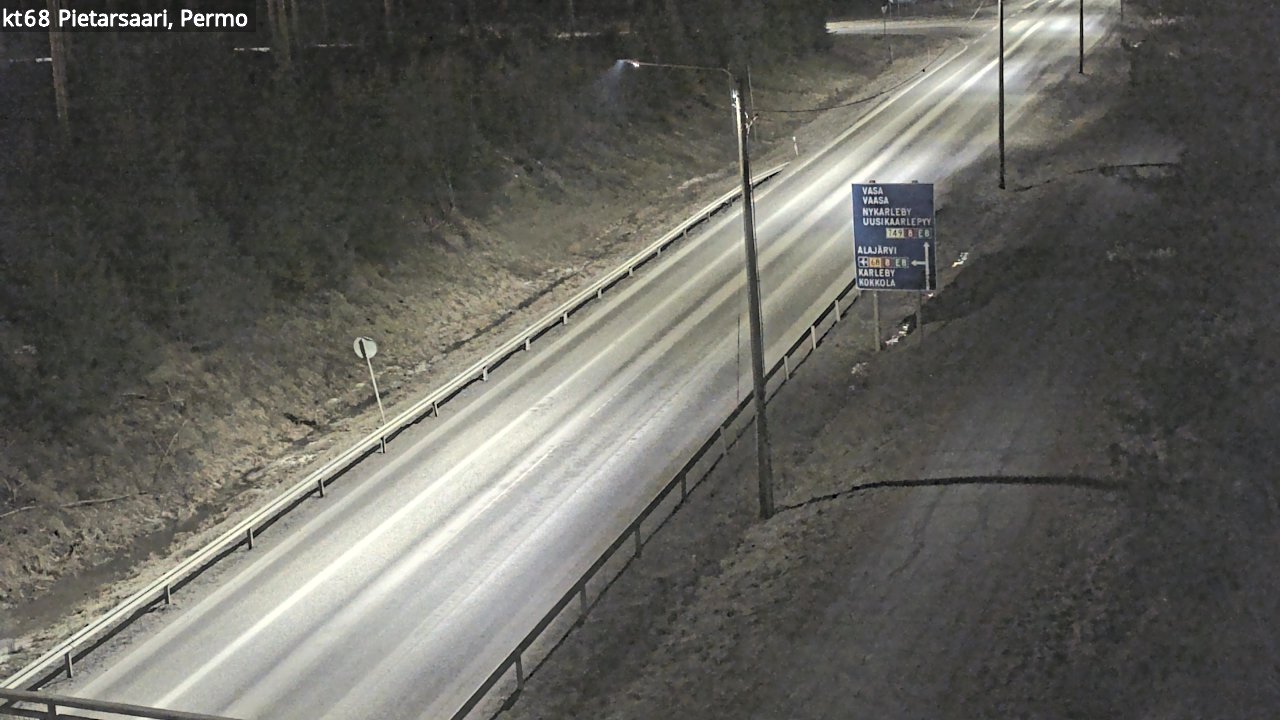 Kelikamerat Kuva Tie 68 Pietarsaari, Permo, Pietarsaari, Pohjanmaa