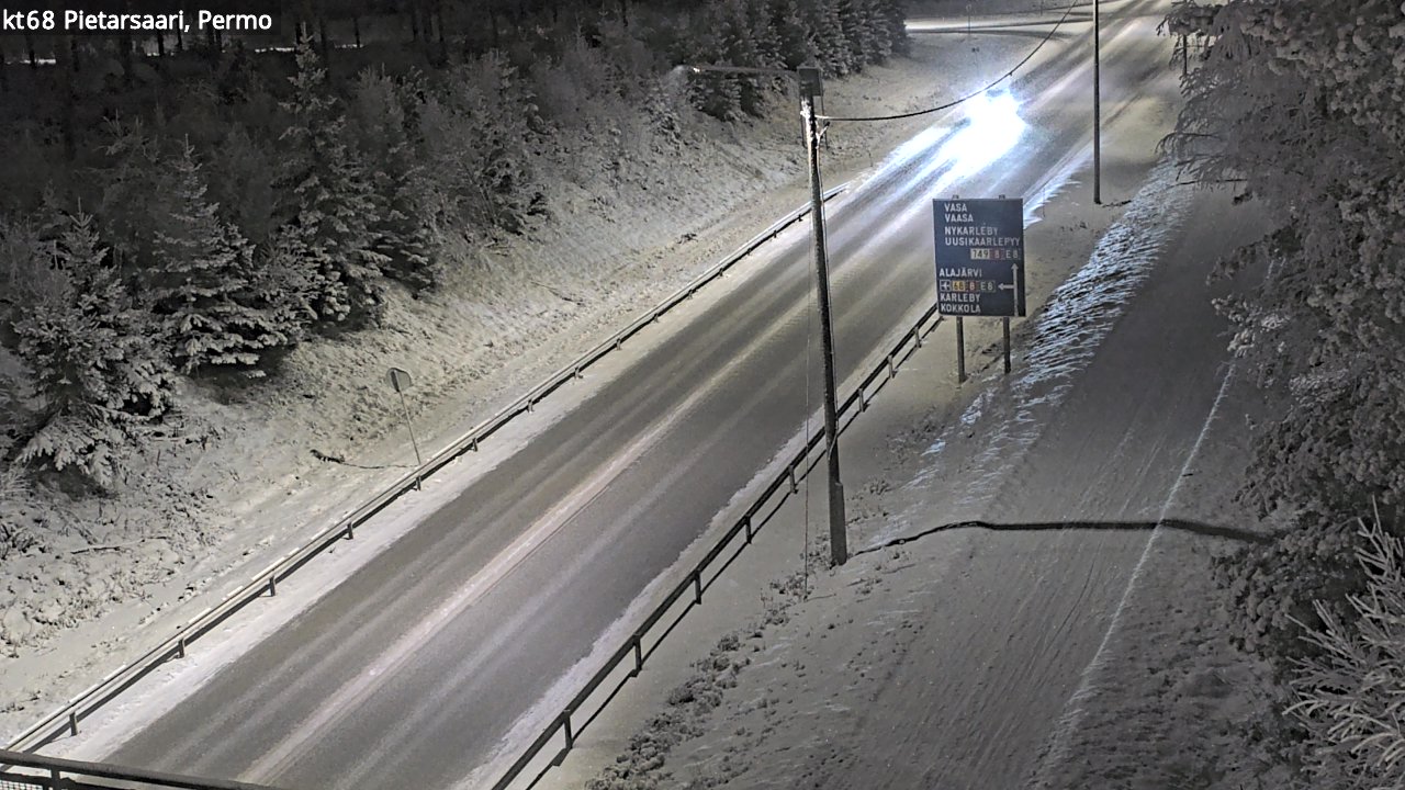 Kelikamerat Kuva Tie 68 Pietarsaari, Permo, Pietarsaari, Pohjanmaa