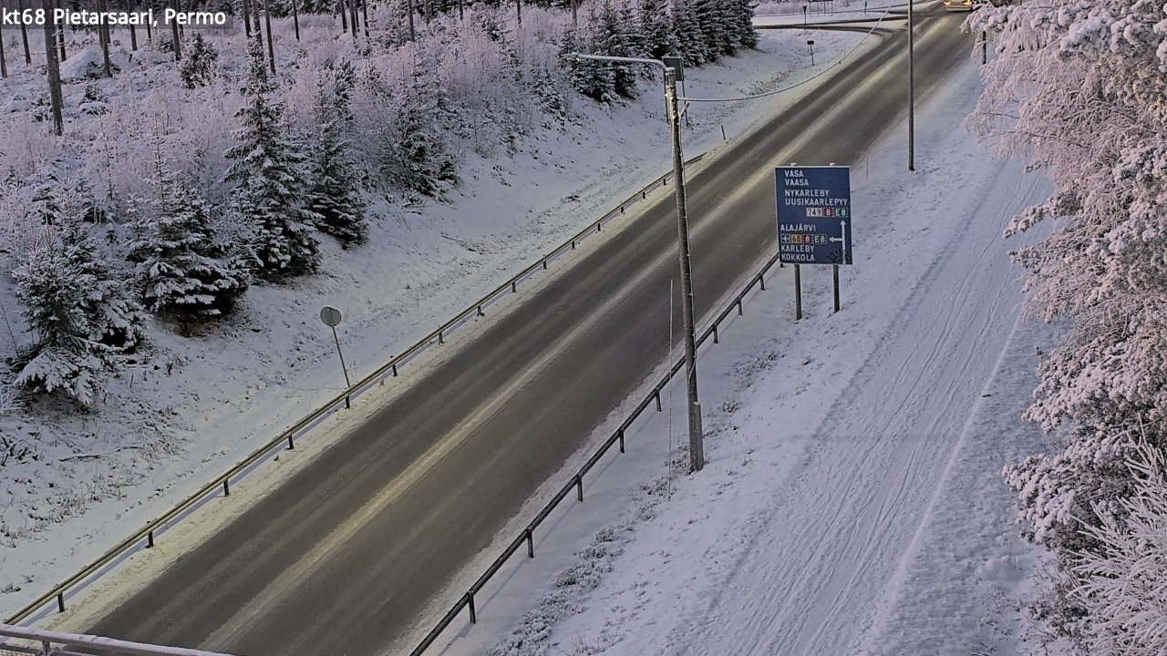Kelikamerat Kuva Tie 68 Pietarsaari, Permo, Pietarsaari, Pohjanmaa