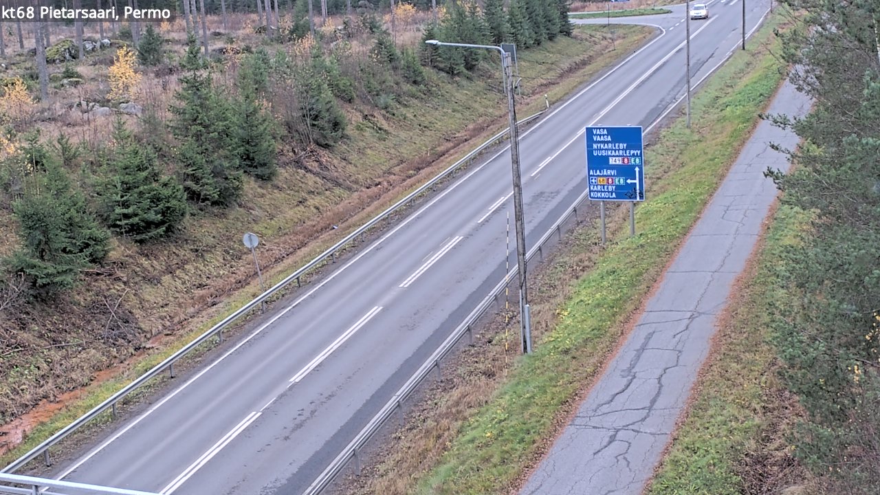 Kelikamerat Kuva Tie 68 Pietarsaari, Permo, Pietarsaari, Pohjanmaa