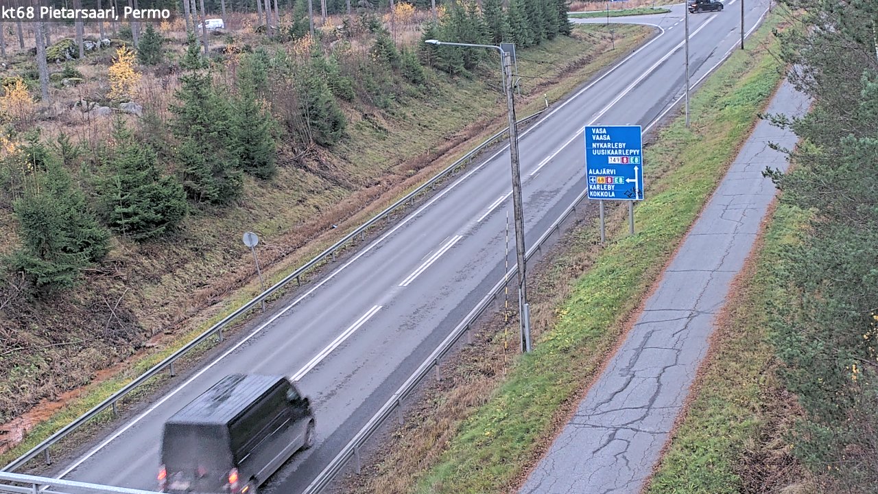 Kelikamerat Kuva Tie 68 Pietarsaari, Permo, Pietarsaari, Pohjanmaa