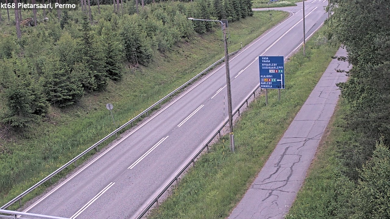 Kelikamerat Kuva Tie 68 Pietarsaari, Permo, Pietarsaari, Pohjanmaa