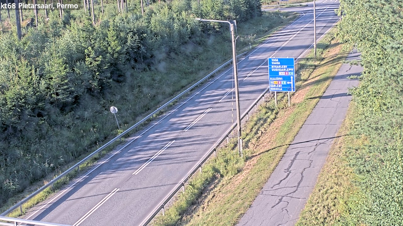 Kelikamerat Kuva Tie 68 Pietarsaari, Permo, Pietarsaari, Pohjanmaa