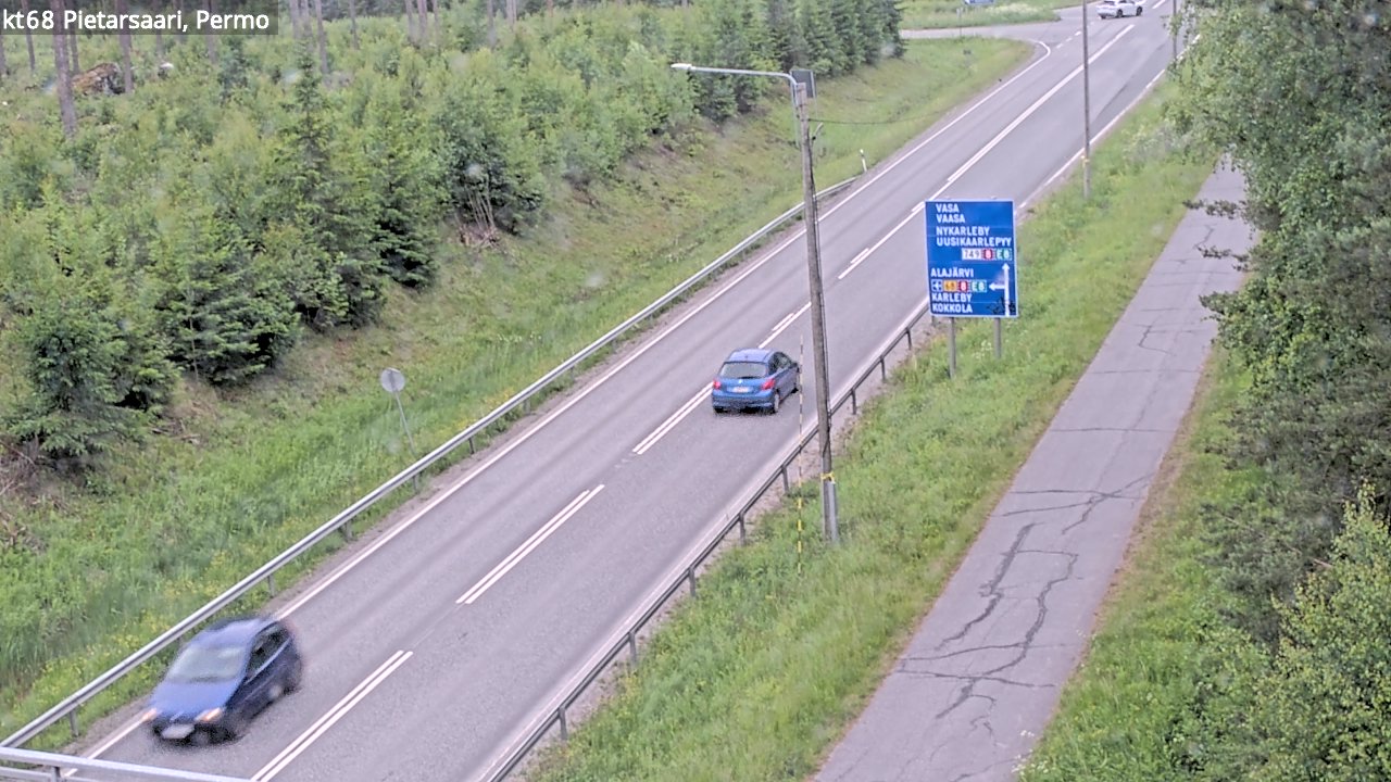 Kelikamerat Kuva Tie 68 Pietarsaari, Permo, Pietarsaari, Pohjanmaa