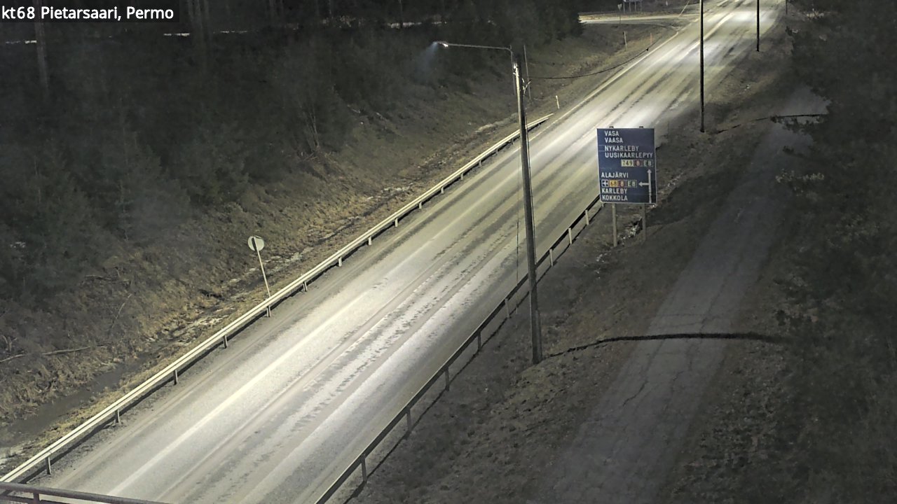 Kelikamerat Kuva Tie 68 Pietarsaari, Permo, Pietarsaari, Pohjanmaa