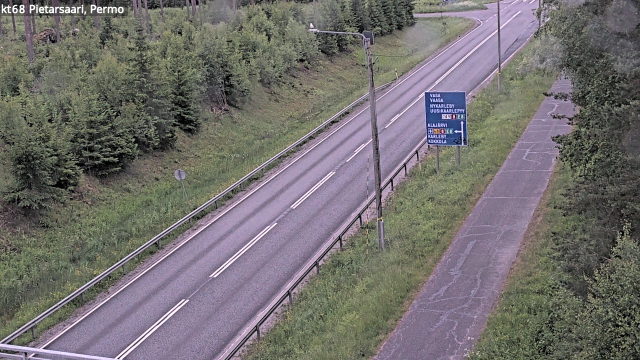 Kelikamerat Kuva Tie 68 Pietarsaari, Permo, Pietarsaari, Pohjanmaa