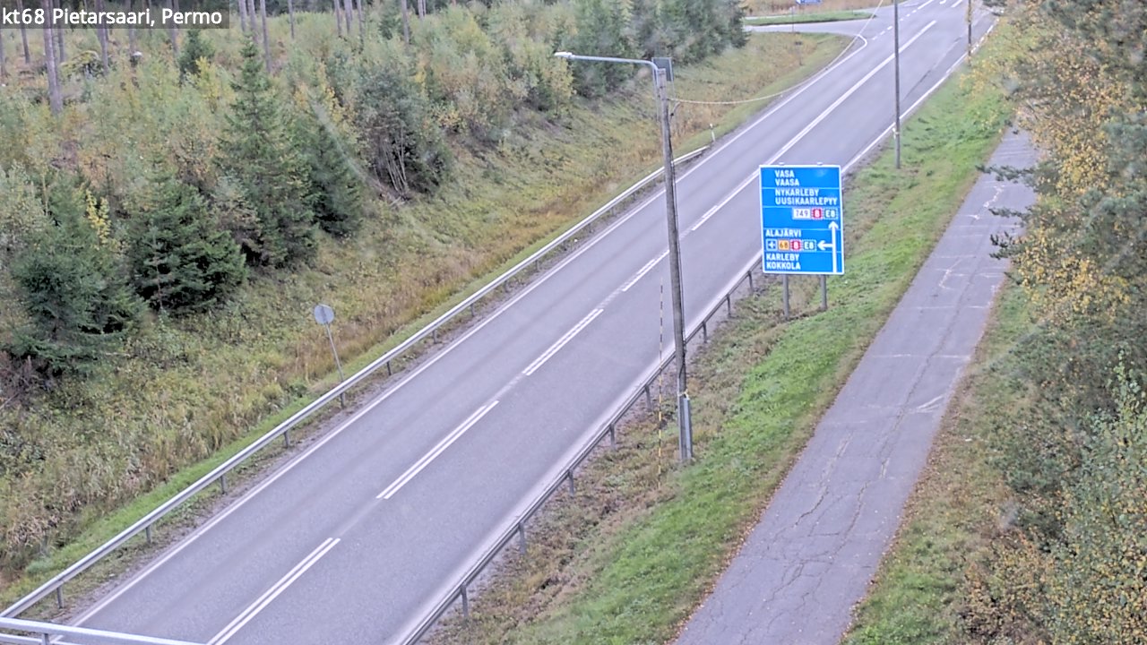 Kelikamerat Kuva Tie 68 Pietarsaari, Permo, Pietarsaari, Pohjanmaa