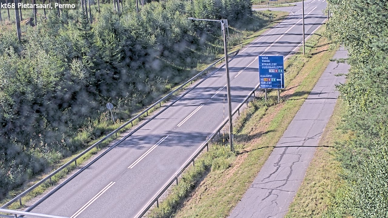 Kelikamerat Kuva Tie 68 Pietarsaari, Permo, Pietarsaari, Pohjanmaa