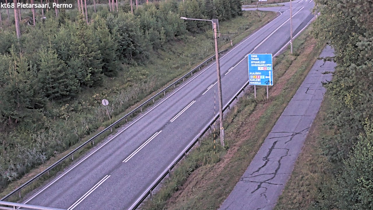 Kelikamerat Kuva Tie 68 Pietarsaari, Permo, Pietarsaari, Pohjanmaa