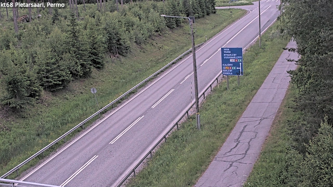 Kelikamerat Kuva Tie 68 Pietarsaari, Permo, Pietarsaari, Pohjanmaa