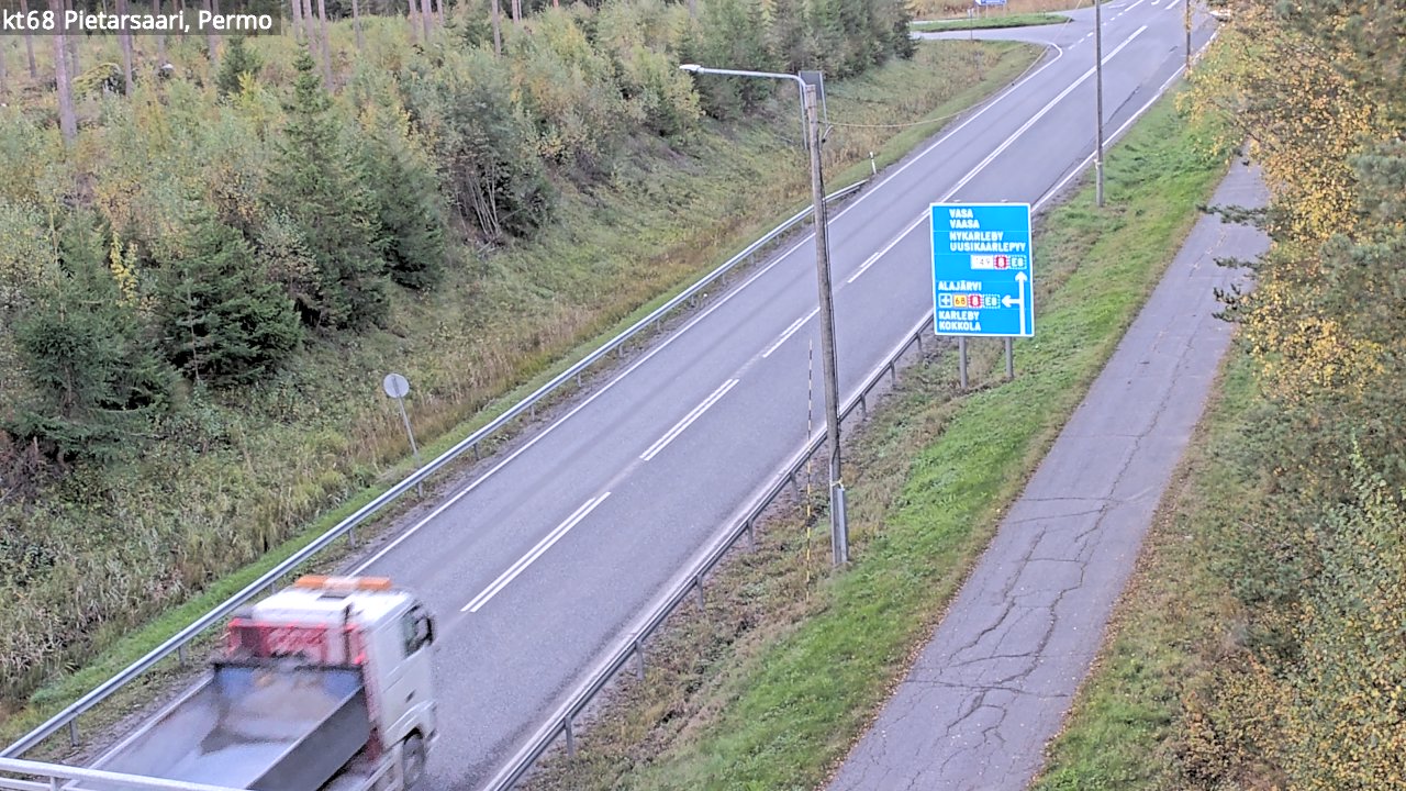Kelikamerat Kuva Tie 68 Pietarsaari, Permo, Pietarsaari, Pohjanmaa