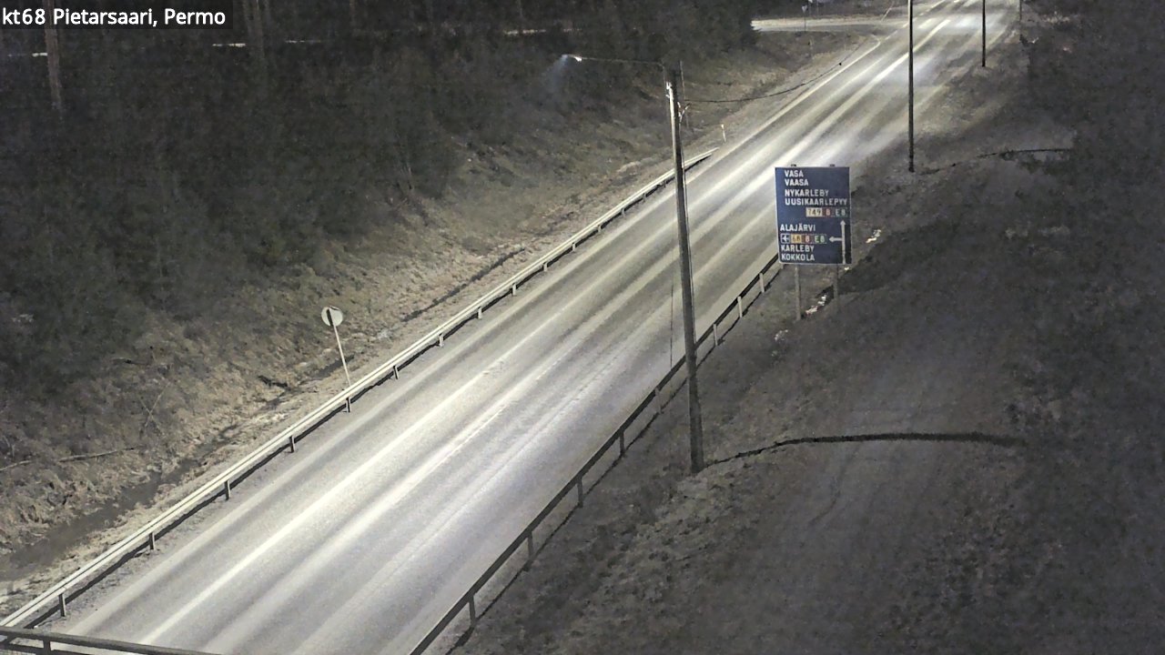 Kelikamerat Kuva Tie 68 Pietarsaari, Permo, Pietarsaari, Pohjanmaa