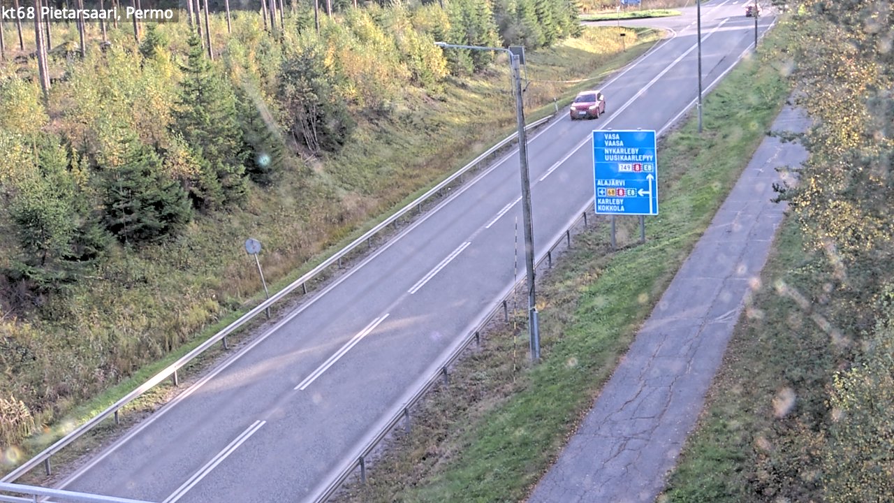 Kelikamerat Kuva Tie 68 Pietarsaari, Permo, Pietarsaari, Pohjanmaa