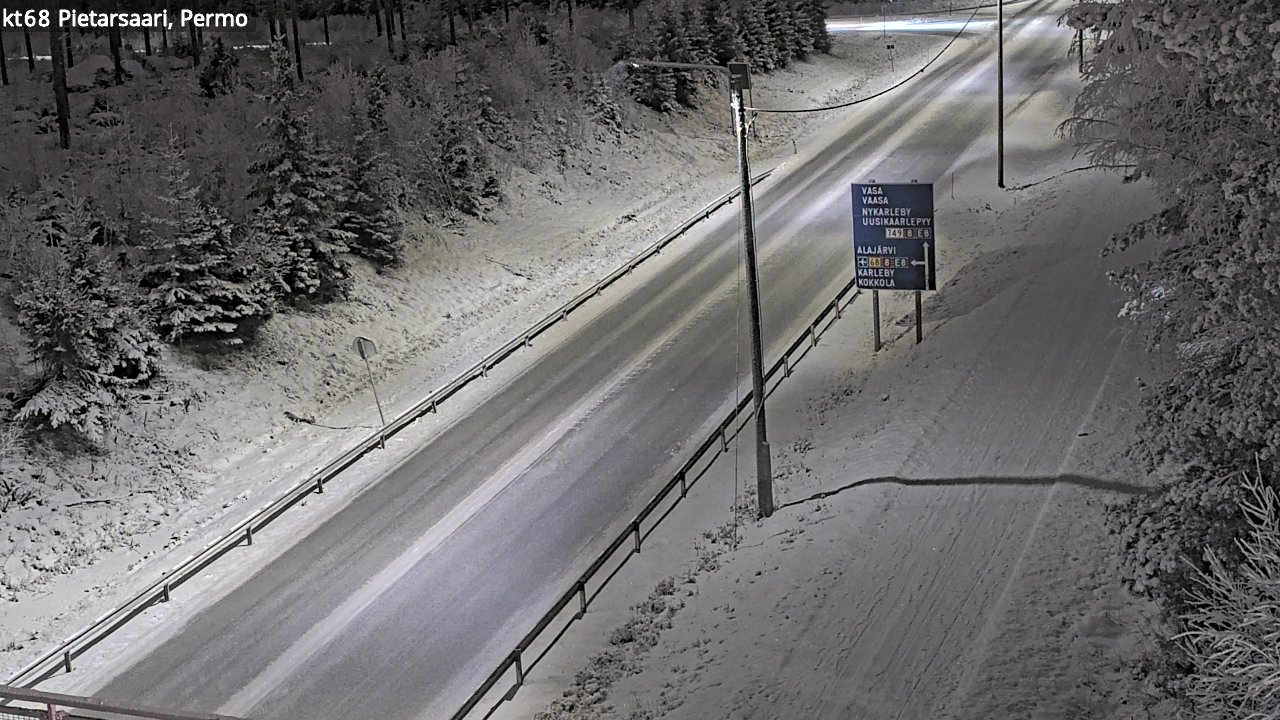 Kelikamerat Kuva Tie 68 Pietarsaari, Permo, Pietarsaari, Pohjanmaa