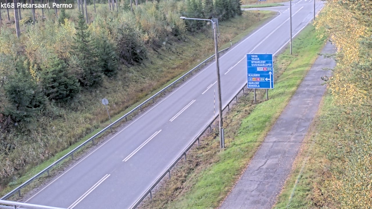 Kelikamerat Kuva Tie 68 Pietarsaari, Permo, Pietarsaari, Pohjanmaa