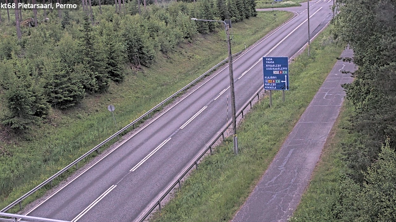 Kelikamerat Kuva Tie 68 Pietarsaari, Permo, Pietarsaari, Pohjanmaa