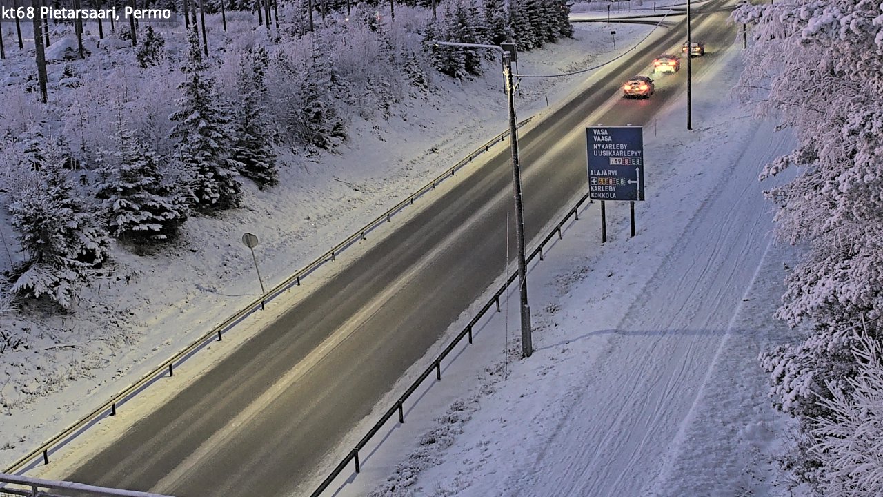 Kelikamerat Kuva Tie 68 Pietarsaari, Permo, Pietarsaari, Pohjanmaa