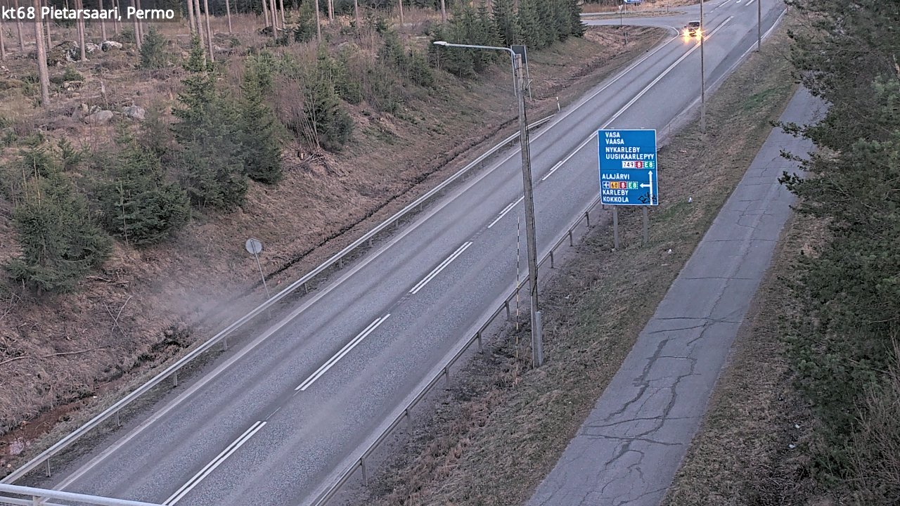 Kelikamerat Kuva Tie 68 Pietarsaari, Permo, Pietarsaari, Pohjanmaa