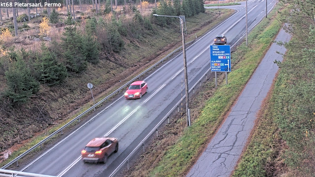 Kelikamerat Kuva Tie 68 Pietarsaari, Permo, Pietarsaari, Pohjanmaa
