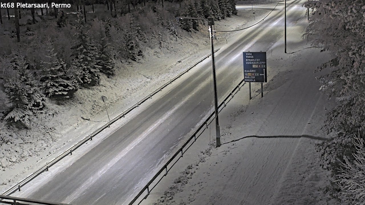 Kelikamerat Kuva Tie 68 Pietarsaari, Permo, Pietarsaari, Pohjanmaa