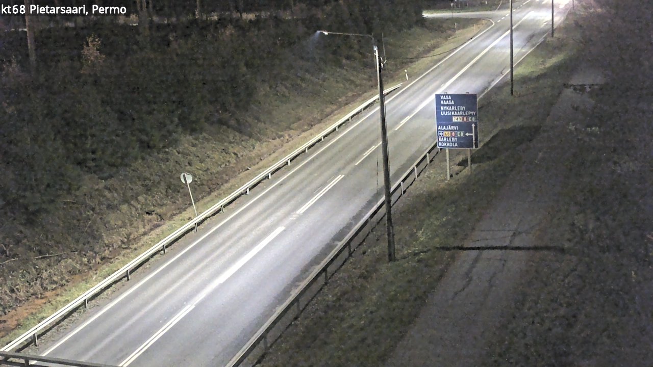 Kelikamerat Kuva Tie 68 Pietarsaari, Permo, Pietarsaari, Pohjanmaa