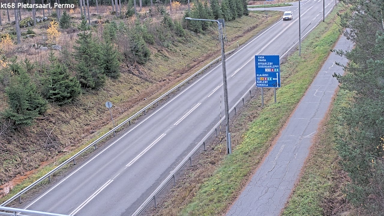 Kelikamerat Kuva Tie 68 Pietarsaari, Permo, Pietarsaari, Pohjanmaa