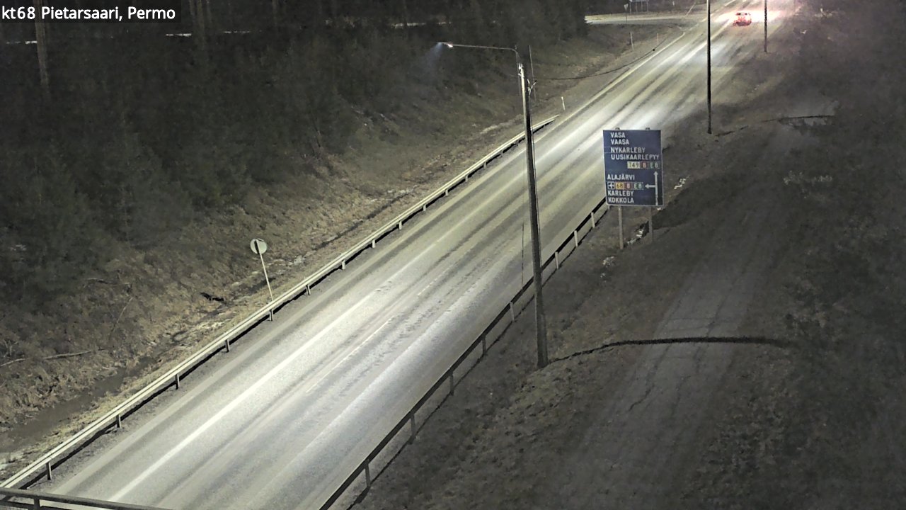 Kelikamerat Kuva Tie 68 Pietarsaari, Permo, Pietarsaari, Pohjanmaa