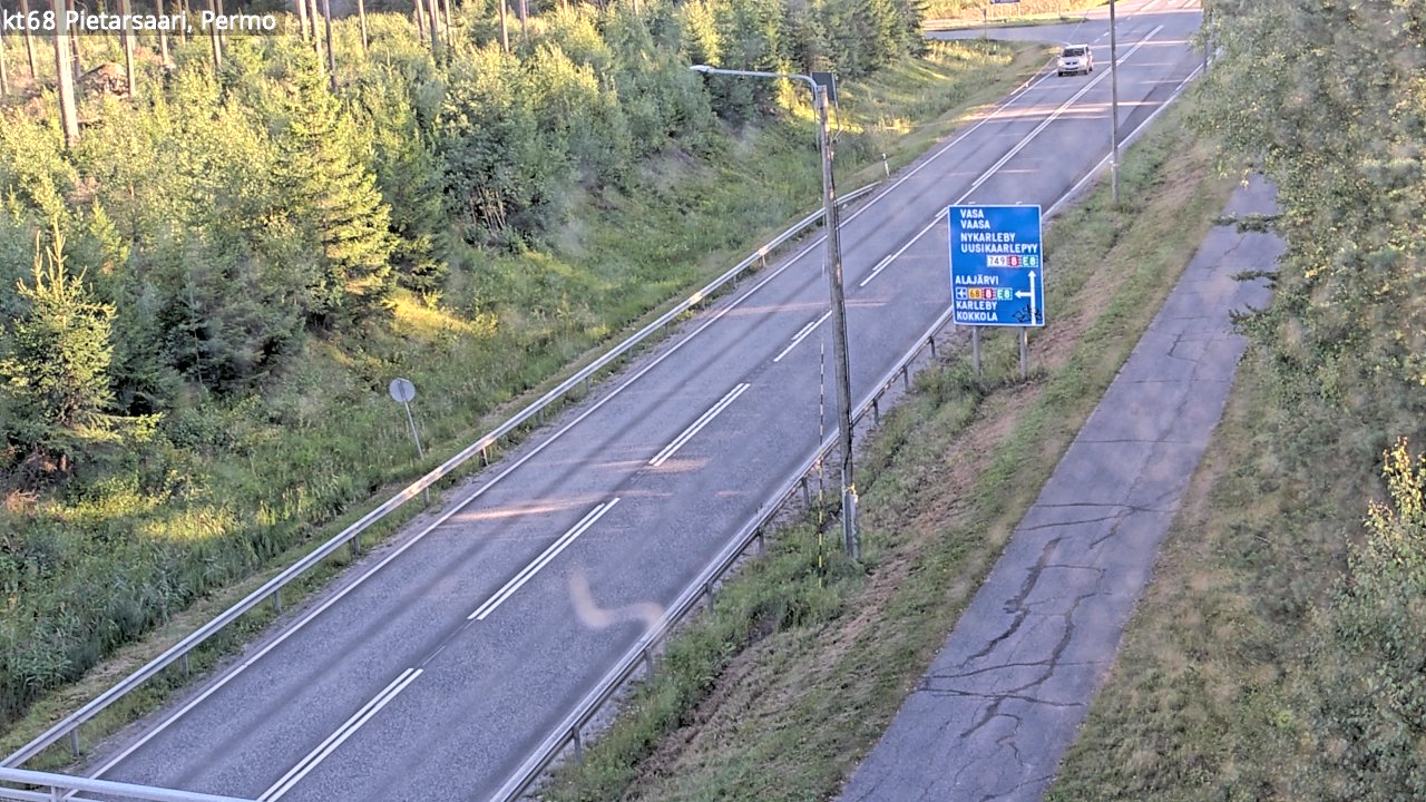 Kelikamerat Kuva Tie 68 Pietarsaari, Permo, Pietarsaari, Pohjanmaa