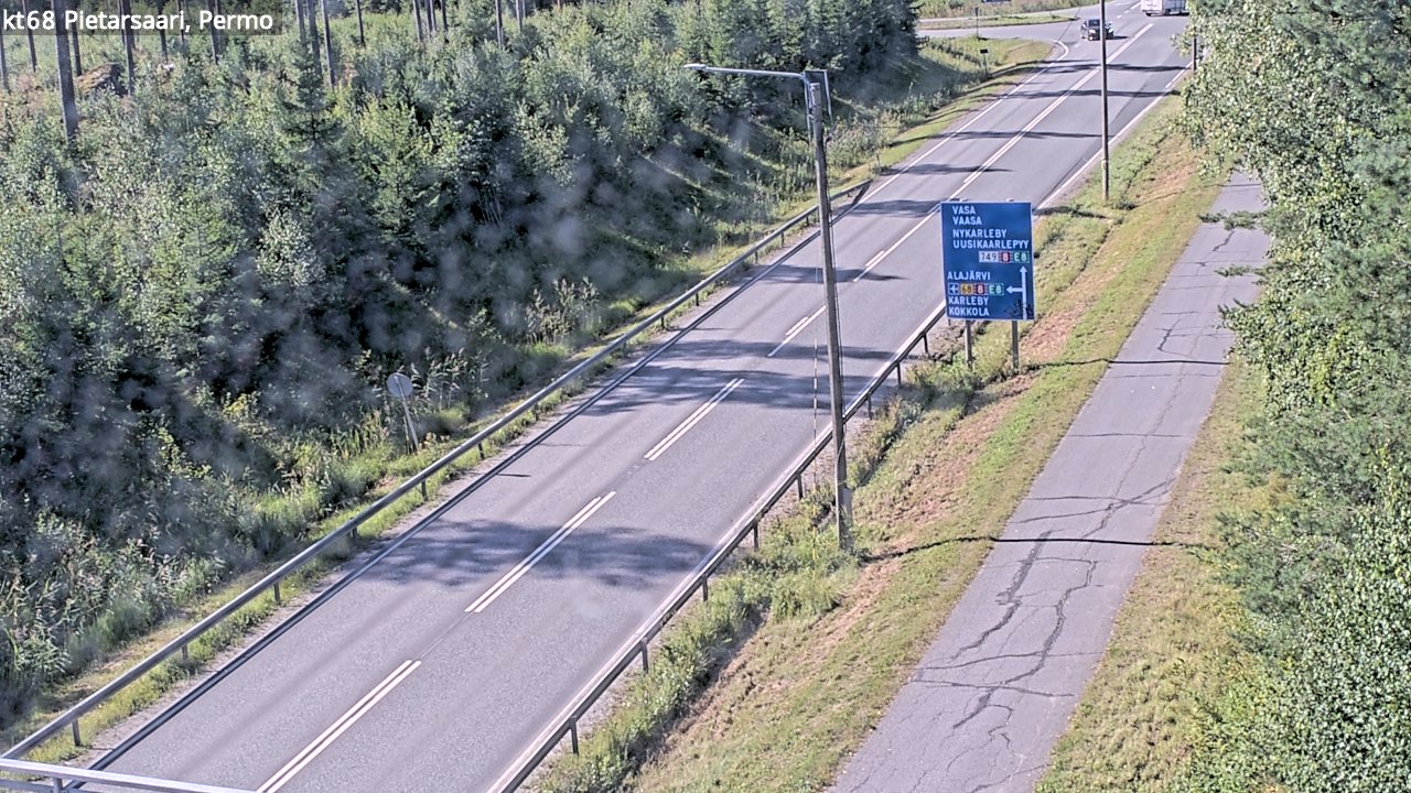 Kelikamerat Kuva Tie 68 Pietarsaari, Permo, Pietarsaari, Pohjanmaa