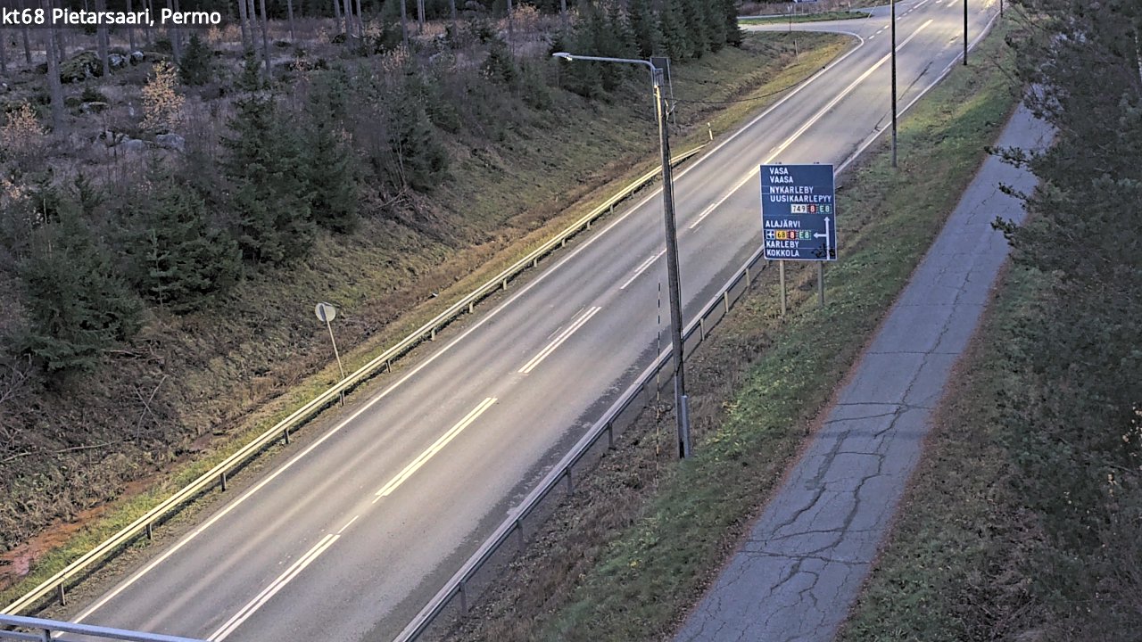 Kelikamerat Kuva Tie 68 Pietarsaari, Permo, Pietarsaari, Pohjanmaa