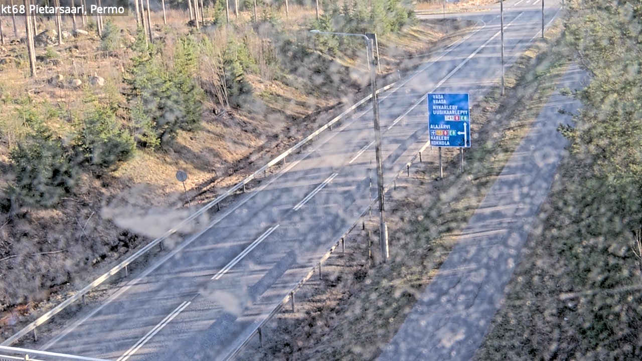 Kelikamerat Kuva Tie 68 Pietarsaari, Permo, Pietarsaari, Pohjanmaa