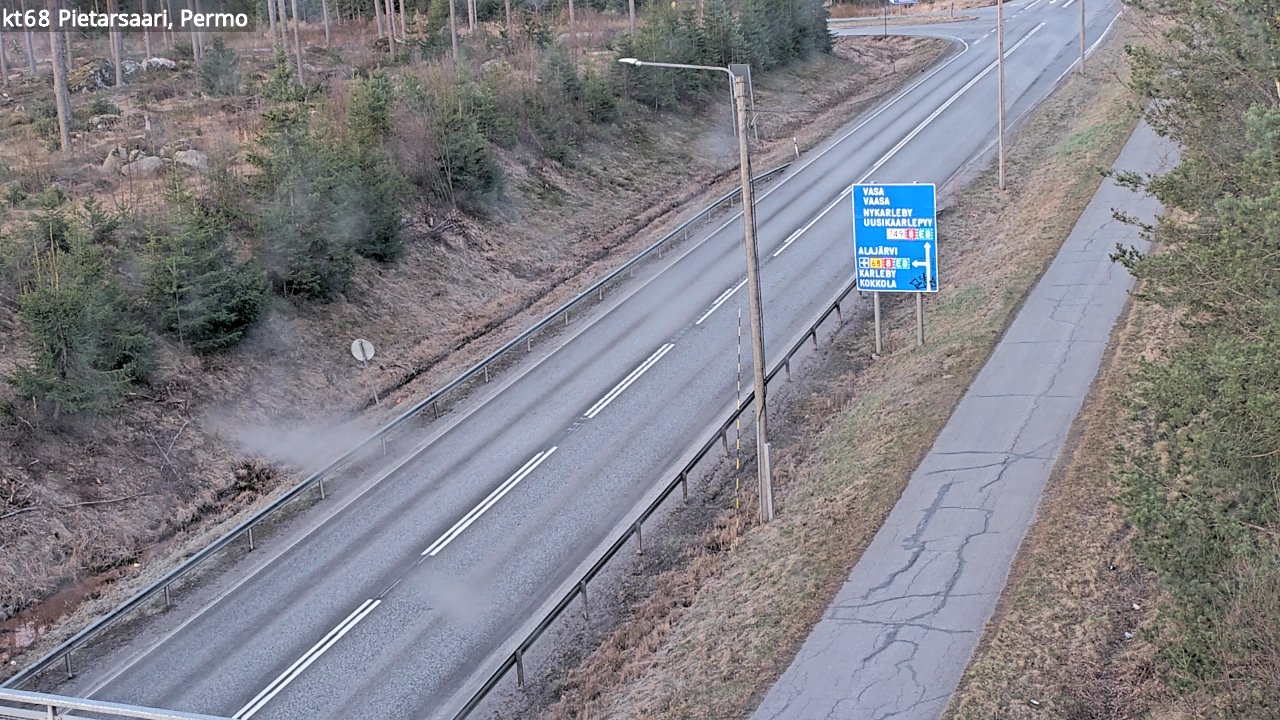 Kelikamerat Kuva Tie 68 Pietarsaari, Permo, Pietarsaari, Pohjanmaa