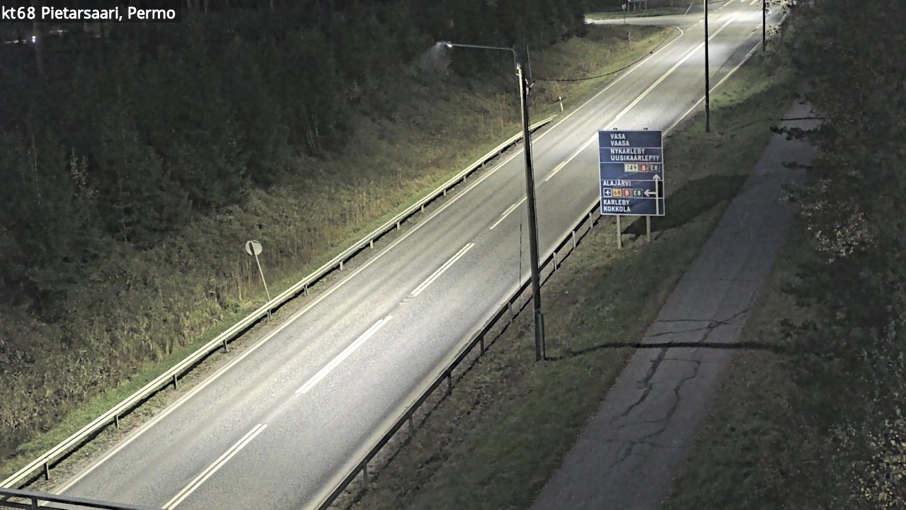 Kelikamerat Kuva Tie 68 Pietarsaari, Permo, Pietarsaari, Pohjanmaa