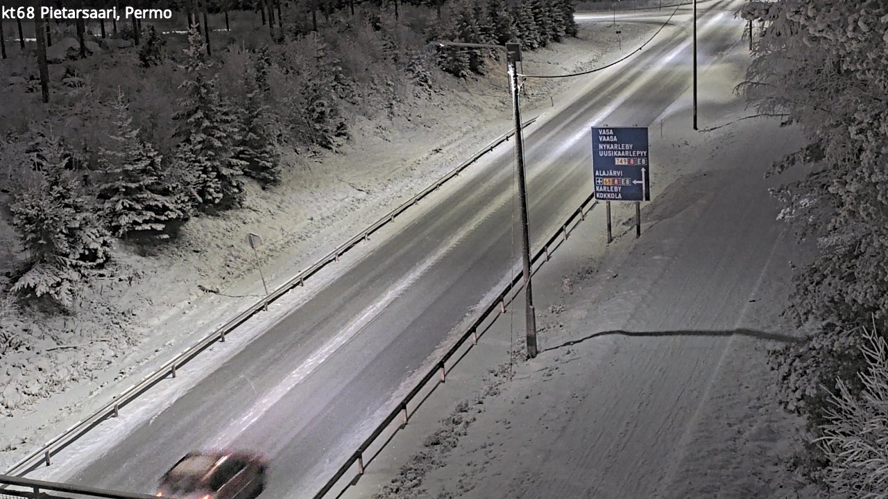 Kelikamerat Kuva Tie 68 Pietarsaari, Permo, Pietarsaari, Pohjanmaa