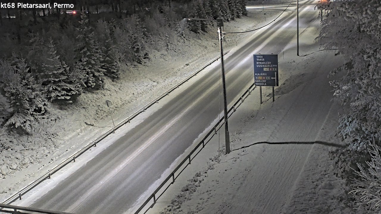 Kelikamerat Kuva Tie 68 Pietarsaari, Permo, Pietarsaari, Pohjanmaa