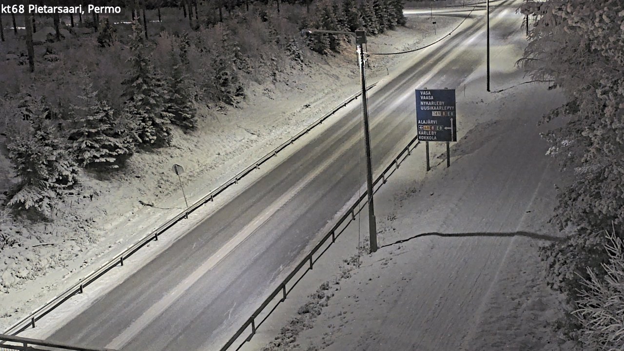 Kelikamerat Kuva Tie 68 Pietarsaari, Permo, Pietarsaari, Pohjanmaa