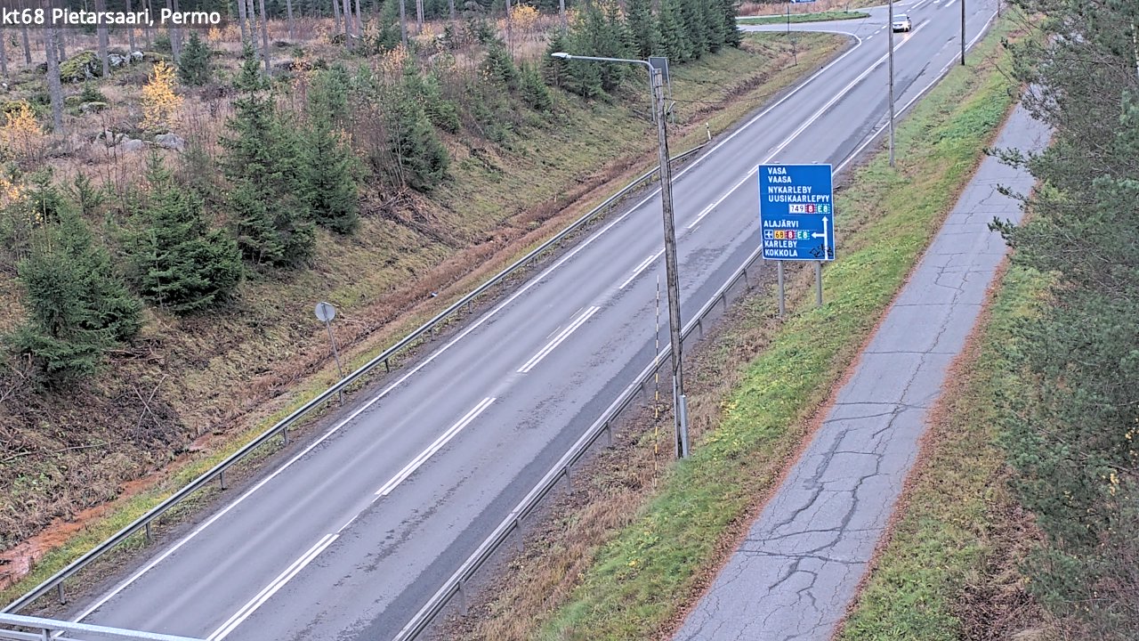 Kelikamerat Kuva Tie 68 Pietarsaari, Permo, Pietarsaari, Pohjanmaa