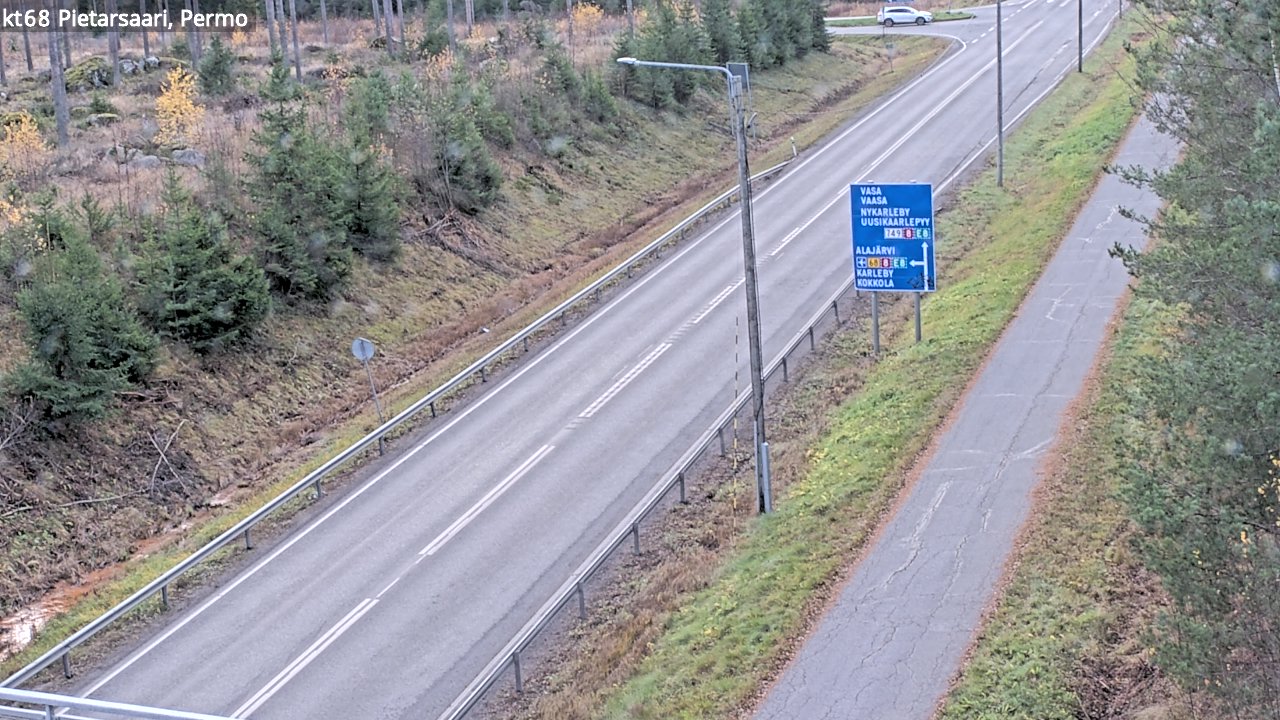 Kelikamerat Kuva Tie 68 Pietarsaari, Permo, Pietarsaari, Pohjanmaa