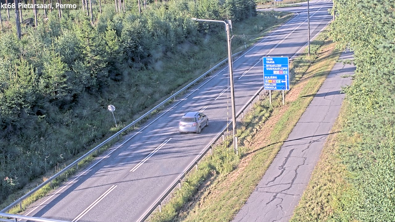 Kelikamerat Kuva Tie 68 Pietarsaari, Permo, Pietarsaari, Pohjanmaa
