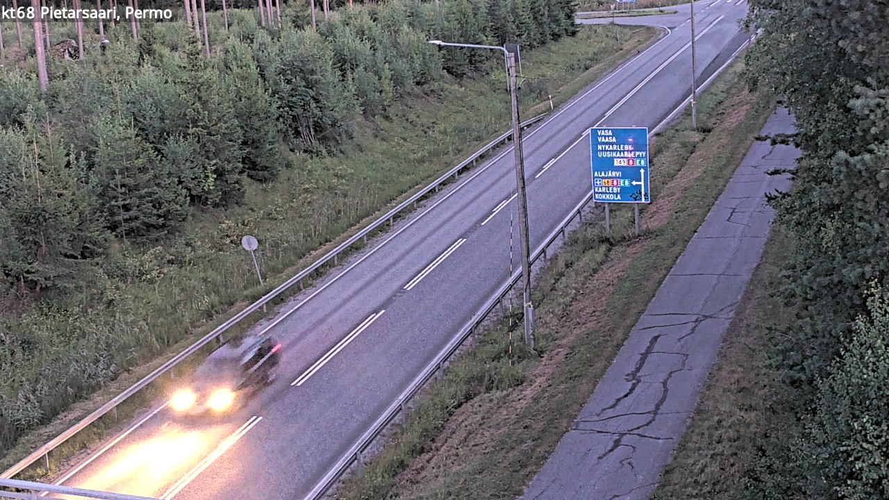 Kelikamerat Kuva Tie 68 Pietarsaari, Permo, Pietarsaari, Pohjanmaa