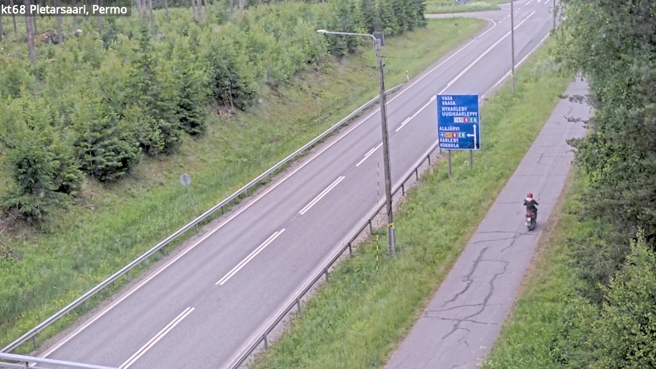 Kelikamerat Kuva Tie 68 Pietarsaari, Permo, Pietarsaari, Pohjanmaa