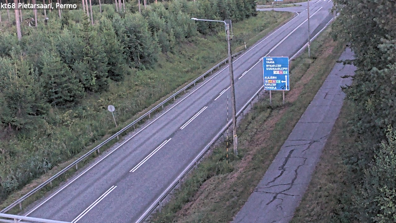 Kelikamerat Kuva Tie 68 Pietarsaari, Permo, Pietarsaari, Pohjanmaa