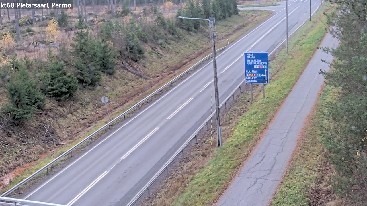 Kelikamerat Kuva Tie 68 Pietarsaari, Permo, Pietarsaari, Pohjanmaa