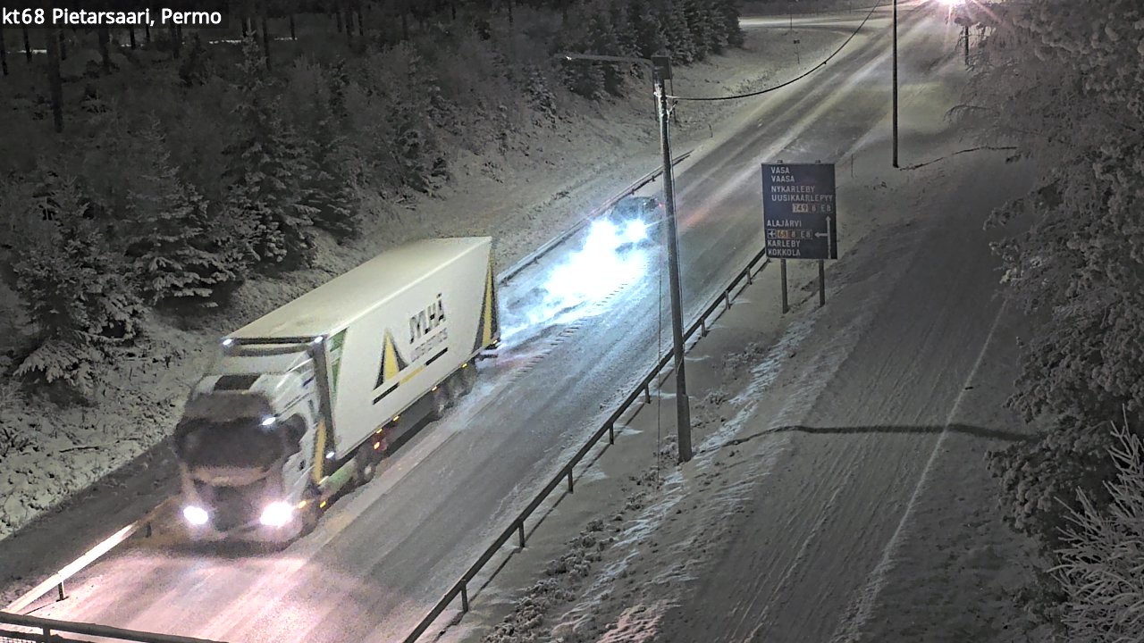 Kelikamerat Kuva Tie 68 Pietarsaari, Permo, Pietarsaari, Pohjanmaa