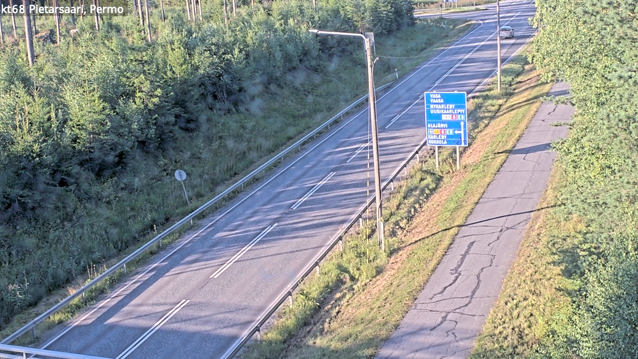 Kelikamerat Kuva Tie 68 Pietarsaari, Permo, Pietarsaari, Pohjanmaa