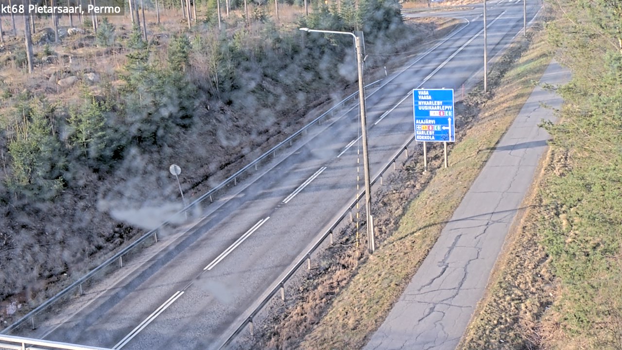 Kelikamerat Kuva Tie 68 Pietarsaari, Permo, Pietarsaari, Pohjanmaa