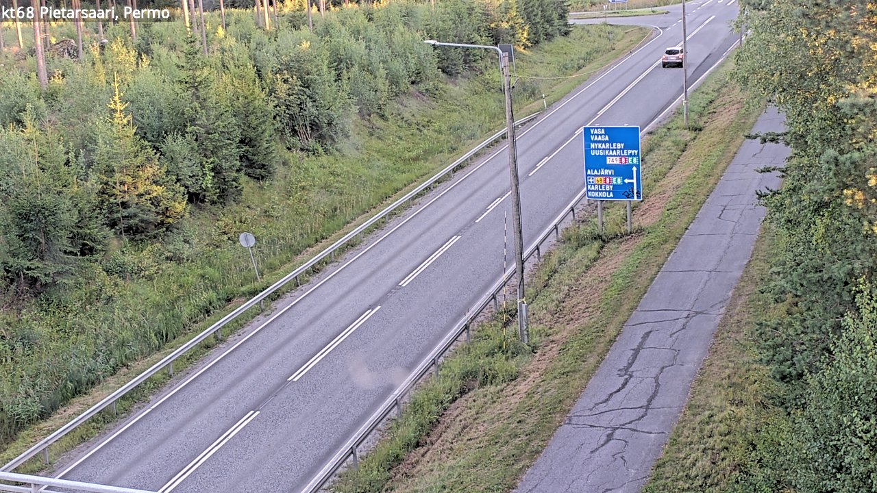 Kelikamerat Kuva Tie 68 Pietarsaari, Permo, Pietarsaari, Pohjanmaa